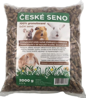 Granulované seno - České seno 2000 g